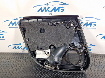 12-18 AUDI A6 C7 REAR RIGHT SIDE DOOR PANEL CARD 4G0867306A 4G0867222A