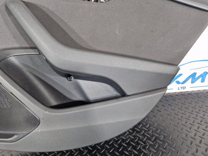 16-19AUDI A4 B9 AVANT/ESTATE GENUINE REAR DRIVER SIDE FABRIC DOOR CARD 8w0867488
