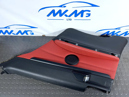 2010 BMW 3-SERIES E92 LCI REAR RIGHT RED LEATHER INTERIOR SIDE PANEL 6958350