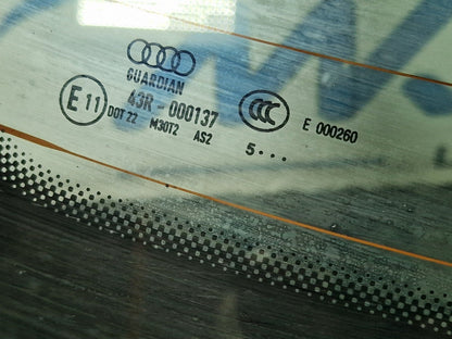 16-19 AUDI A4 B9 S-LINE REAR WINDSHIELD WINDSCREEN WINDOW GLASS 8W5845501