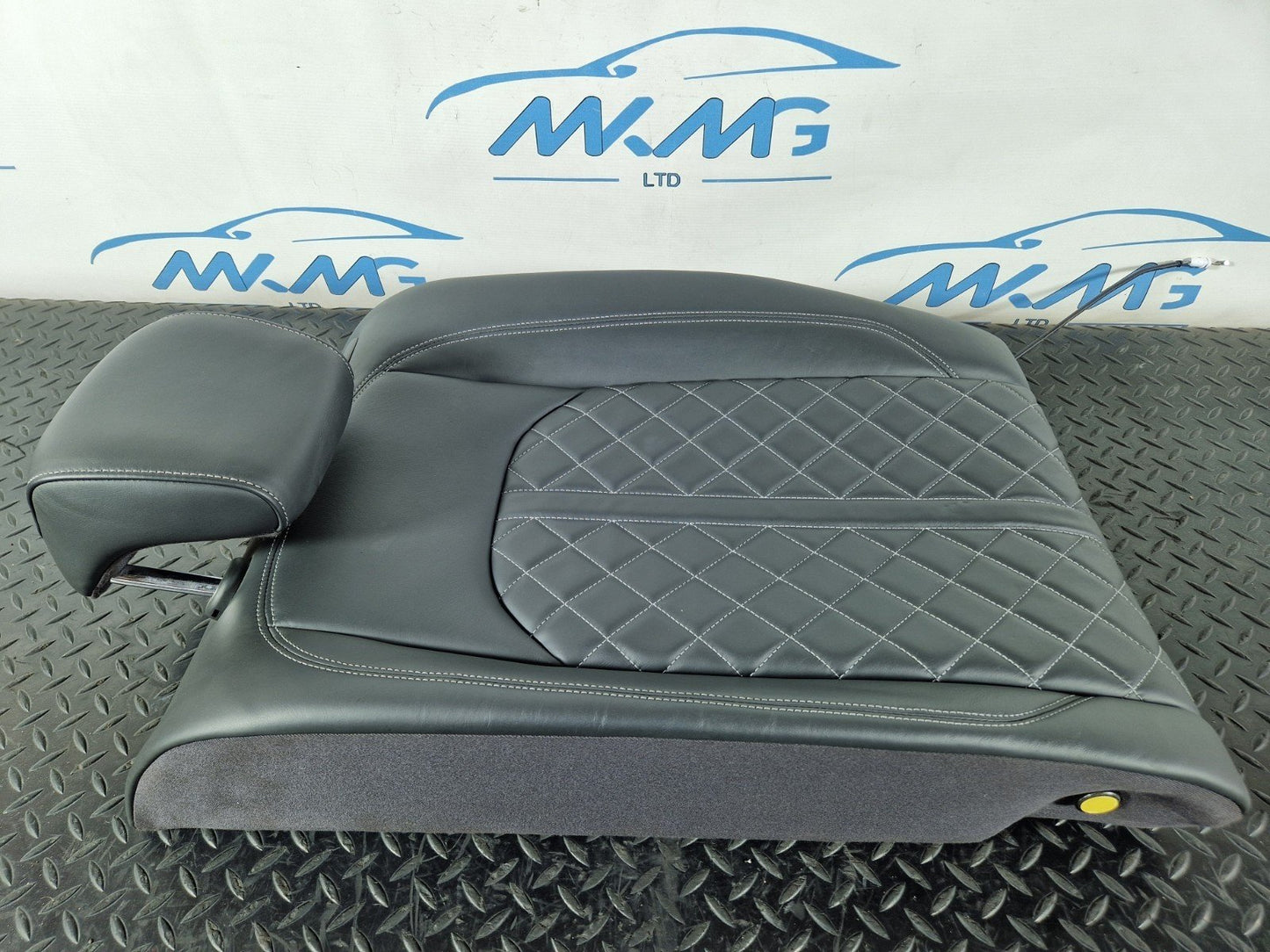 17-24 AUDI S5 F5 REAR LEFT N/S/R GENUINE LEATHER BACKREST COMFORT SEAT