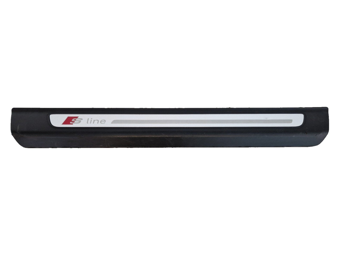 16-20 AUDI Q7 4M GENUINE OEM FRONT RIGHT DOOR SILL SCUFF PALTE TRIM 4M0853374