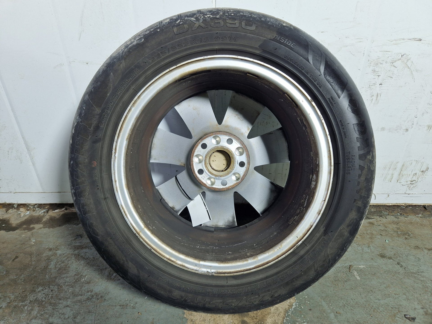 Audi A6 Quattro MK3 (4F) (C6) 16" Alloy Wheel with Tyre 225/55/16 ~6mm