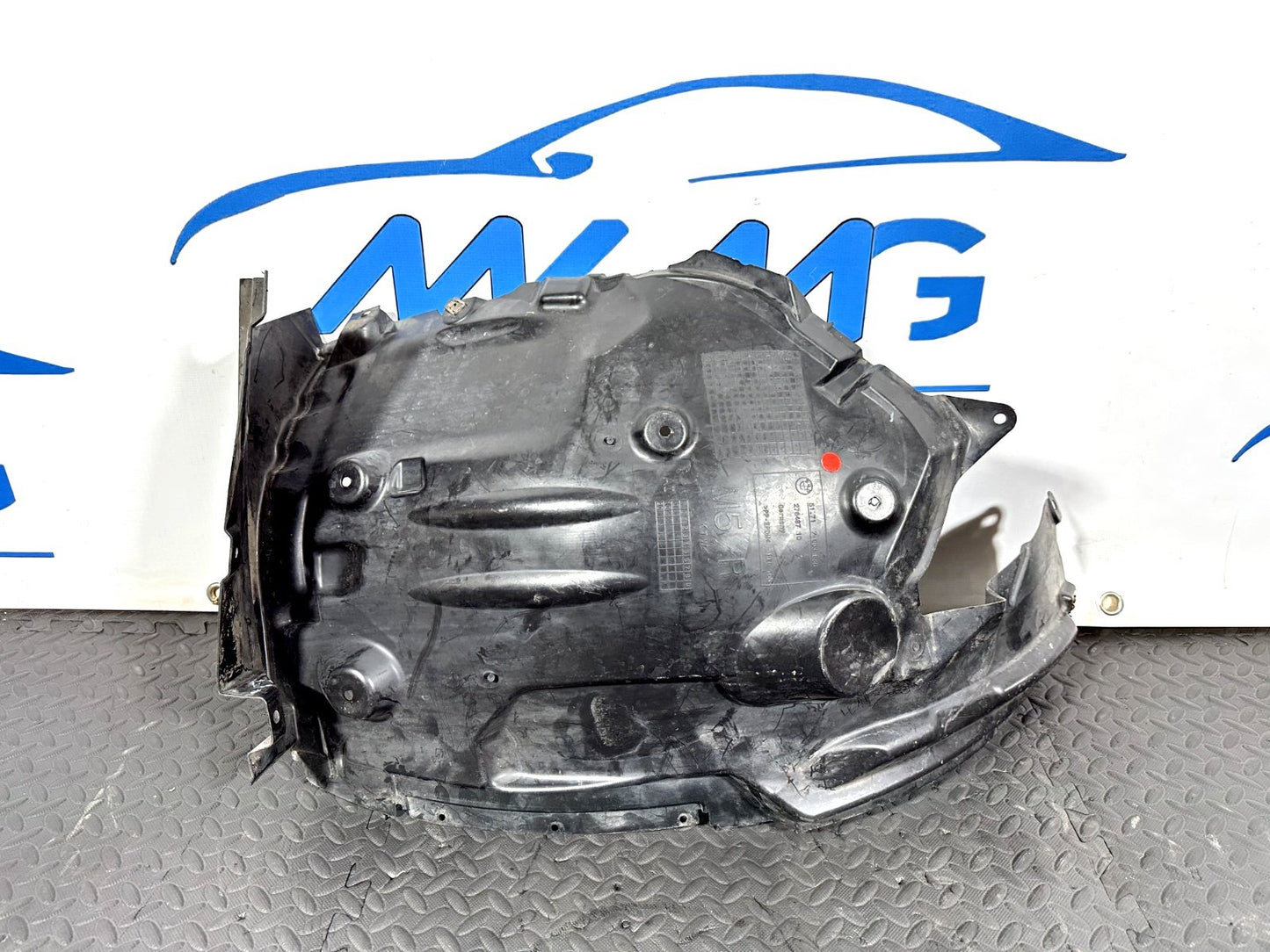 11-15 BMW 5 SERIES F10 M5 FRONT RIGHT DRIVER SIDE REAR HALF SPLASH GUARD 7903886