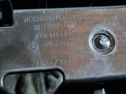 16-19 MERCEDES BENZ GLE W166 GENUINE FUSE BOX HOLDER BRACKET A1665450840
