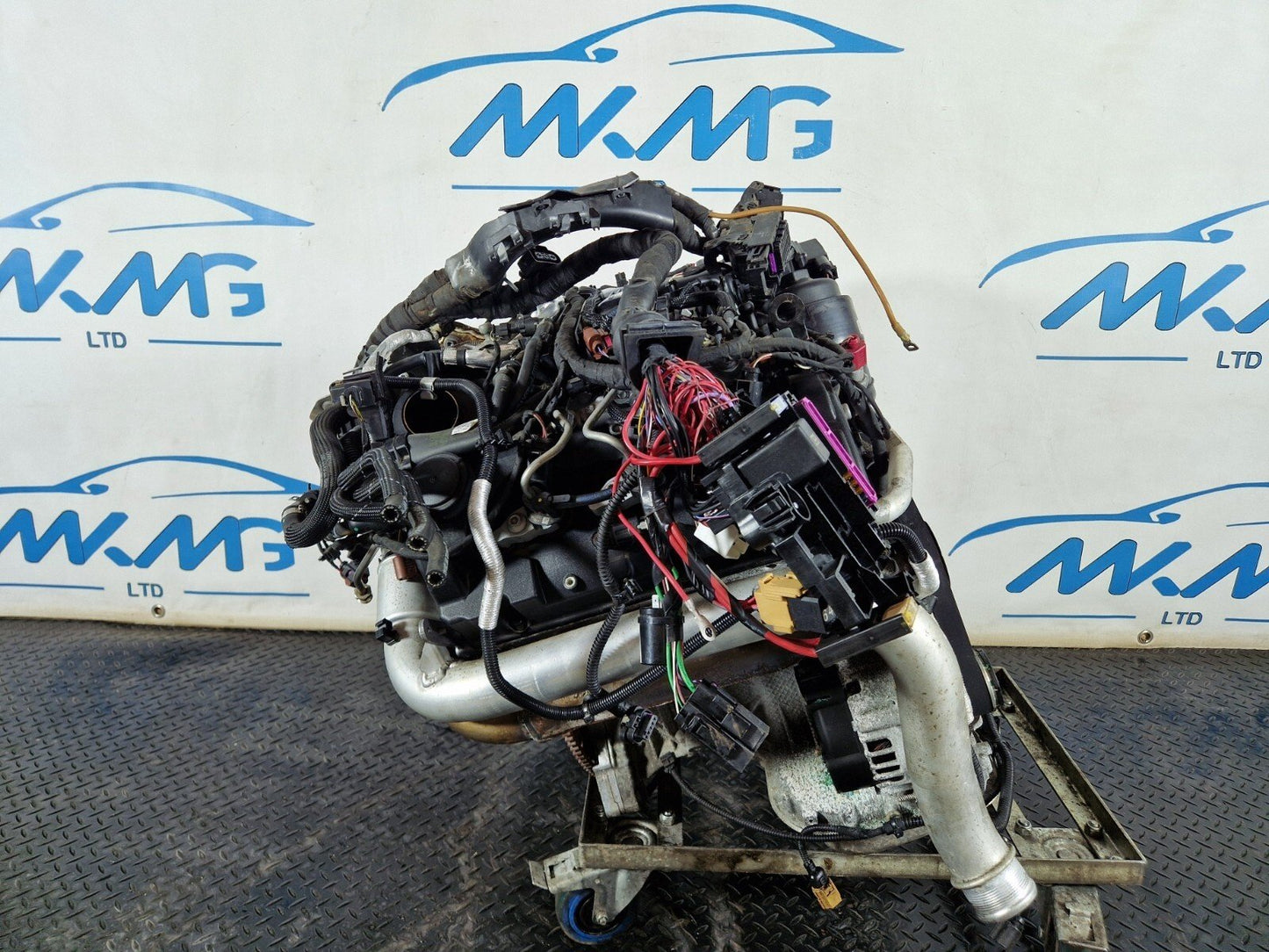 12-18 AUDI A6 C7 3.0TDI V6 CTCC GENUINE COMPLETE DIESEL ENGINE (PLUG&PLAY)