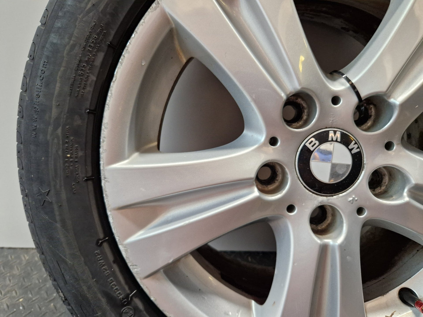 BMW 116i E87 16" Alloy Wheel with Tyre 205/55/16 ~5mm 6779696