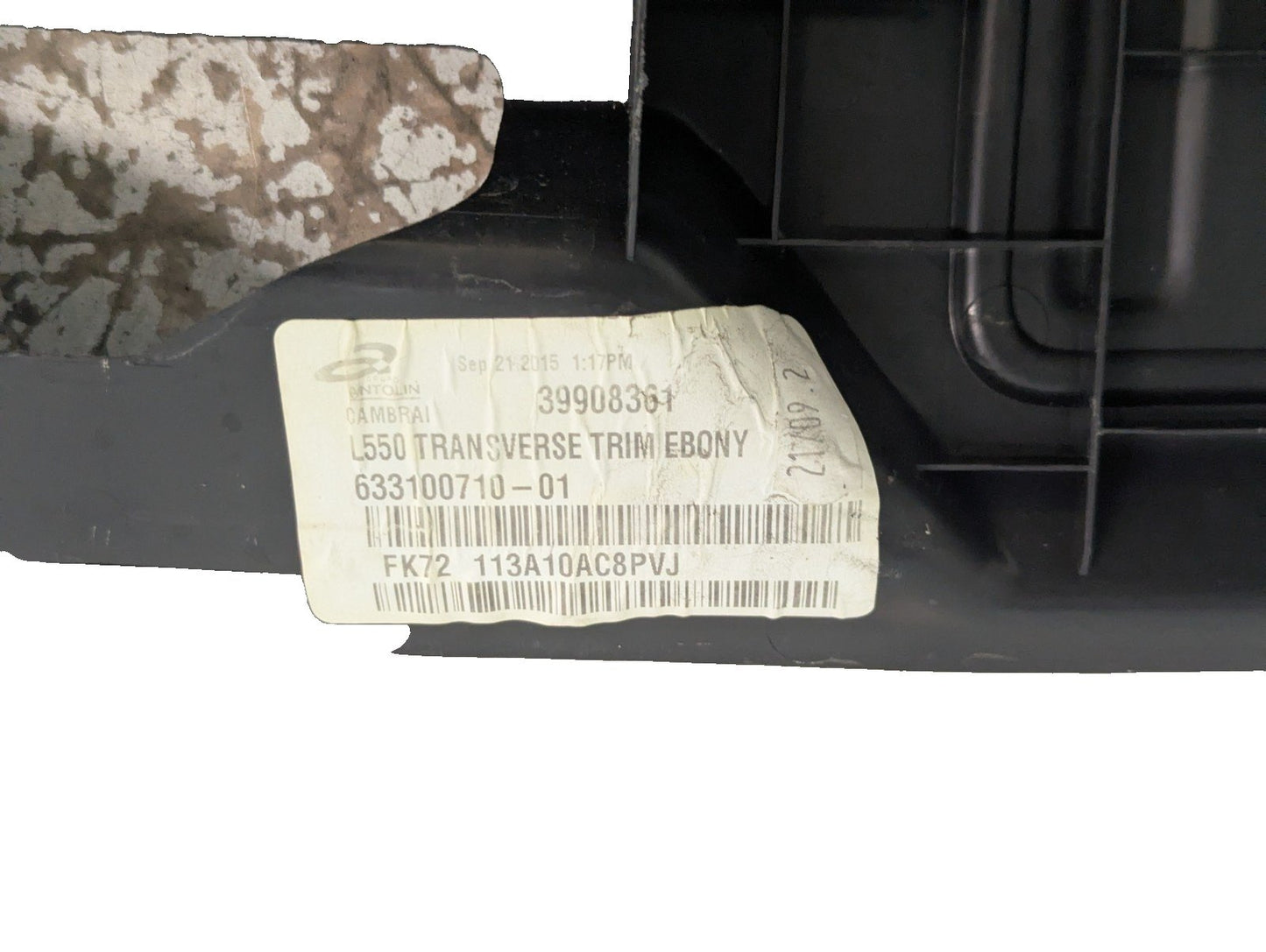 14-19 LAND ROVER L550 DISCOVERY SPORT BOOT LOCK TRIM COVER FK72113A10AC8PVJ