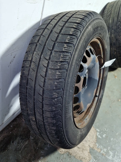 Vauxhall Corsa MK3 (D) (4400) Hatchback Steel Wheel with Tyre 185/65/15 ~5mm