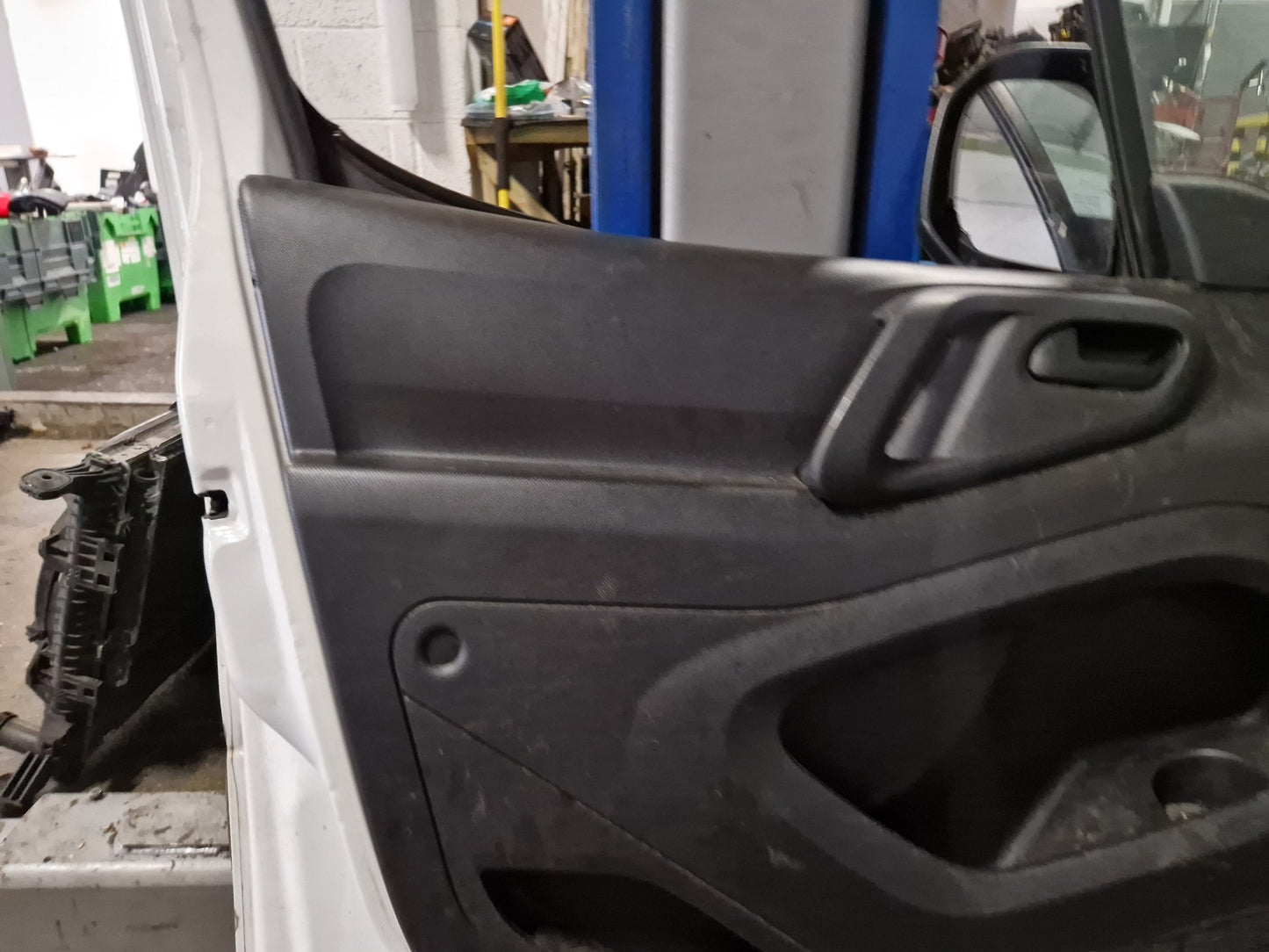 Peugeot Partner B9 Cargo Van Front Left N/S Complete Door in Banquise White EWP