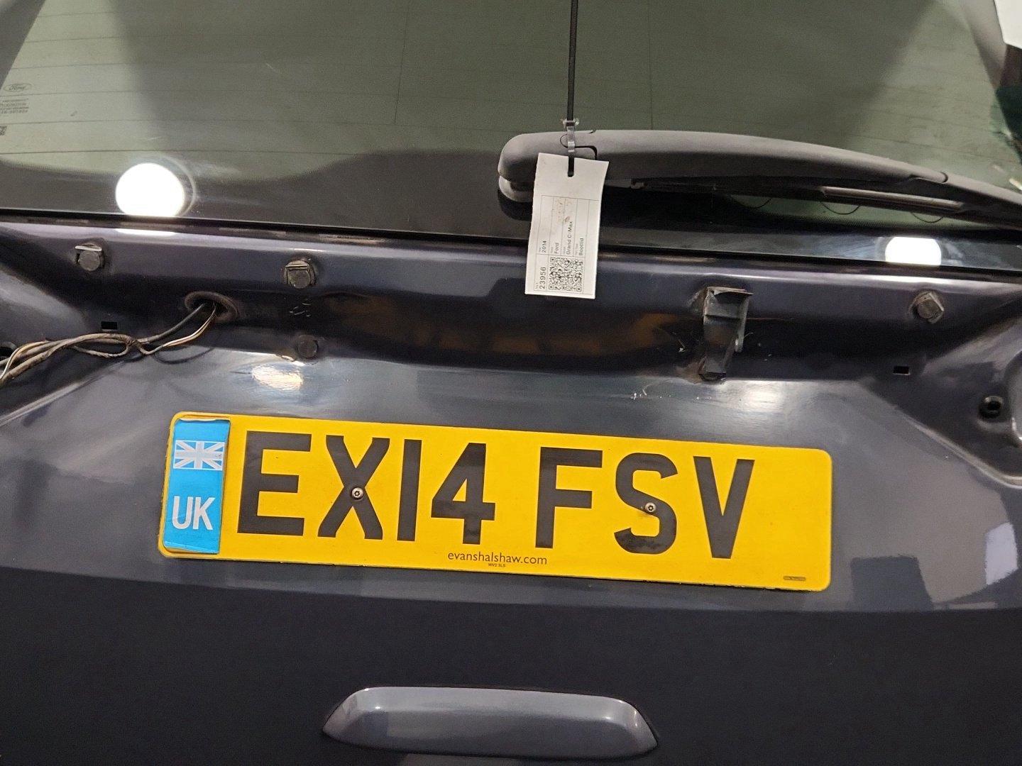 Ford Grand C-Max MK2 (C344) MPV Bootlid Trunk Tailgate in Blue Midnight Sky