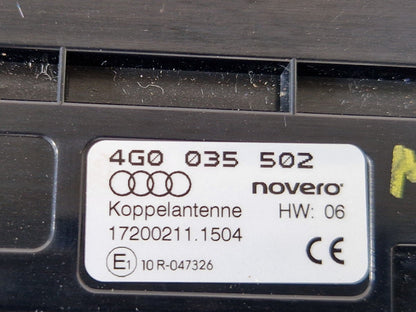 12-18 AUDI A6 C7 GENUINE OEM TELEPHONE COUPLING RECEPTION AMPLIFIER 4G0035502