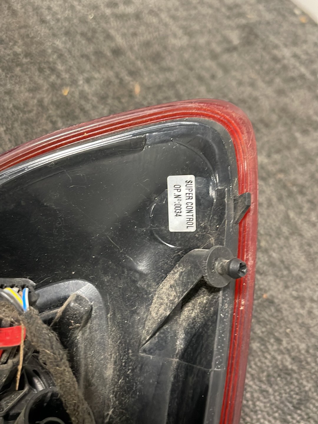 2016 Vauxhall Corsa MK4 (E) (4500) Genuine Rear Left Outer Tail Light 39012627