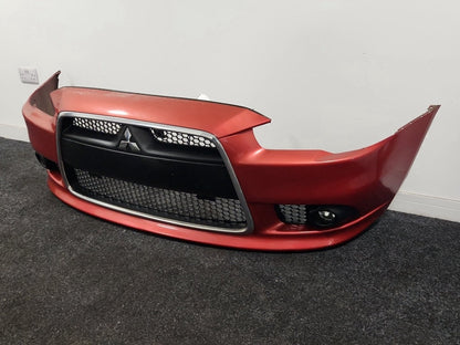 Mitsubishi Lancer MK5 (CX8A) Hatchback Genuine Complete Front Bumper in Red P26B