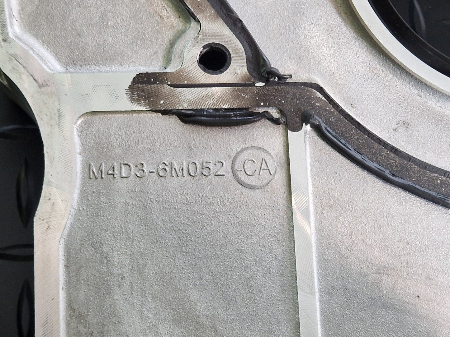 19-ON RANGE ROVER EVOQUE L551 2.0 DIESEL 204DTY TIMING CHAIN COVER M4D3-6K301-CA