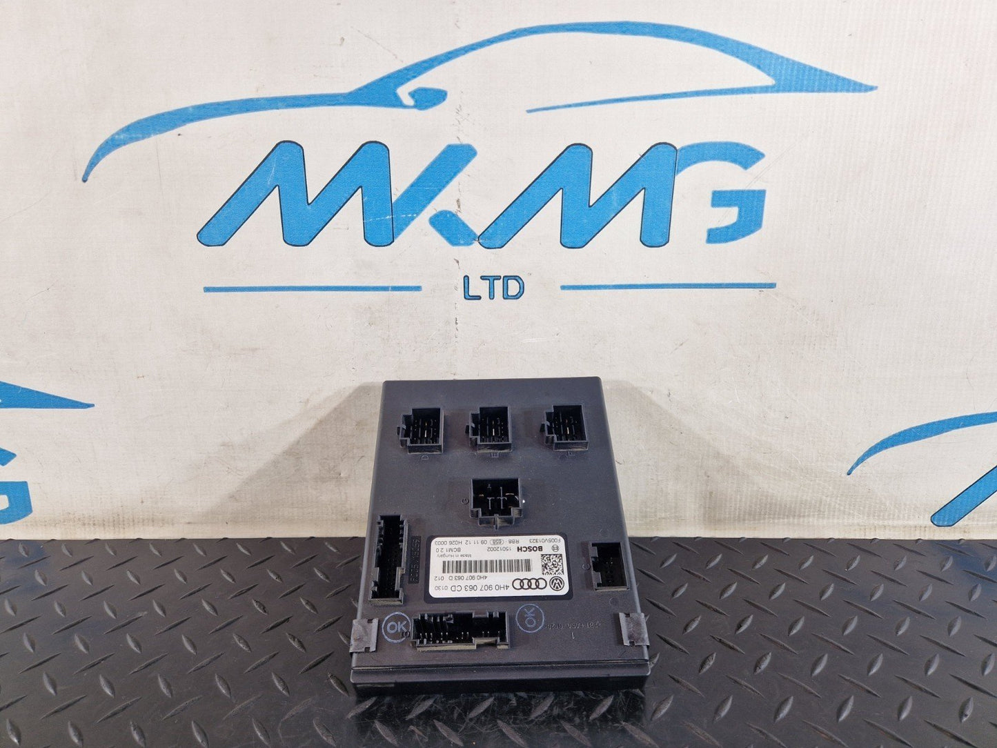 10-18 VW TOUAREG 7P GENUINE BODY CONTROL MODULE ECU 4H0907063CD