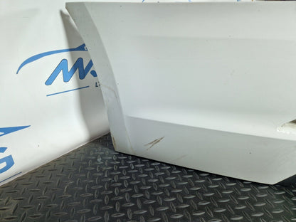 16-19 AUDI A4 B9 SALOON GENUINE REAR BUMPER & DIFFUSER IN WHITE LS9R 8W5807511J