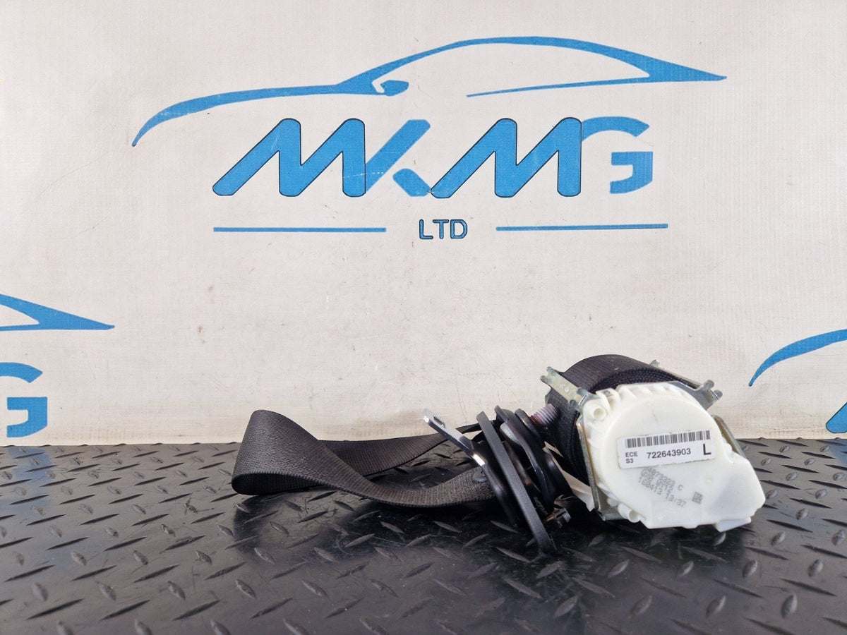 BMW 640d F13 Rear Left N/S Passenger Seat Belt 7226439