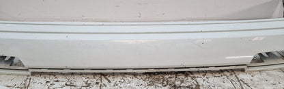 16-20 AUDI Q7 4M OEM REAR BUMPER COVER UPPER SECTION IN WHITE 0Q / C9A 4M0807511