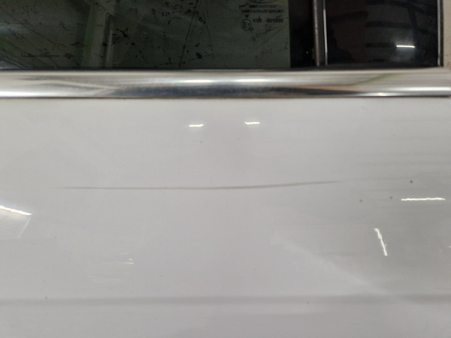 Ford Focus Hatchback Rear Right O/S Driver Complete Door in Frozen White