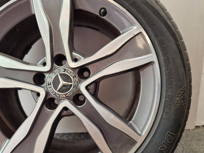 Mercedes-Benz C-Class W205 17" Alloy Wheel with Tyre 225/50/17 ~1mm A2054010800