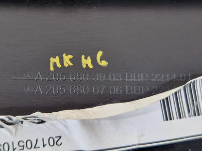 14-21 MERCEDES BENZ C300h W205 OEM CAR TOOL BOX COVER TRIM A2058903214