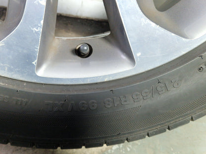 Nissan Qashqai+2 MK1 FL (J10) 18" Alloy Wheel with Tyre 215/55/18 ~3mm