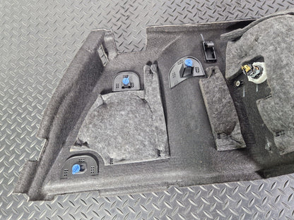 14-21 MERCEDES BENZ C300h W205 BOOT SIDE TRIM PANEL REAR LEFT A2056909804