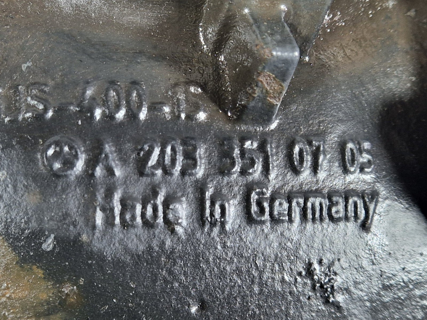 14-21 MERCEDES BENZ C300h W205 2.2L HYBRID DIFFERENTIAL A2033510705 A2053502602