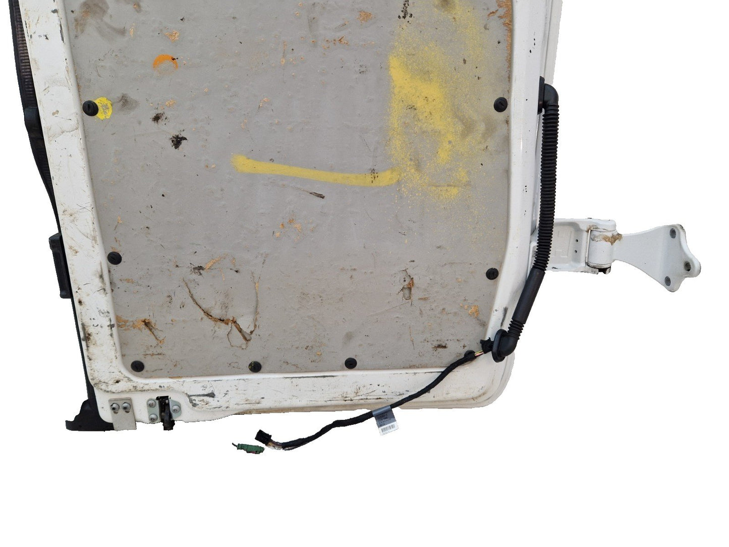 14-23 MERCEDES VITO W447 REAR LEFT N/S/R COMPLETE DOOR IN WHITE (DENTED)