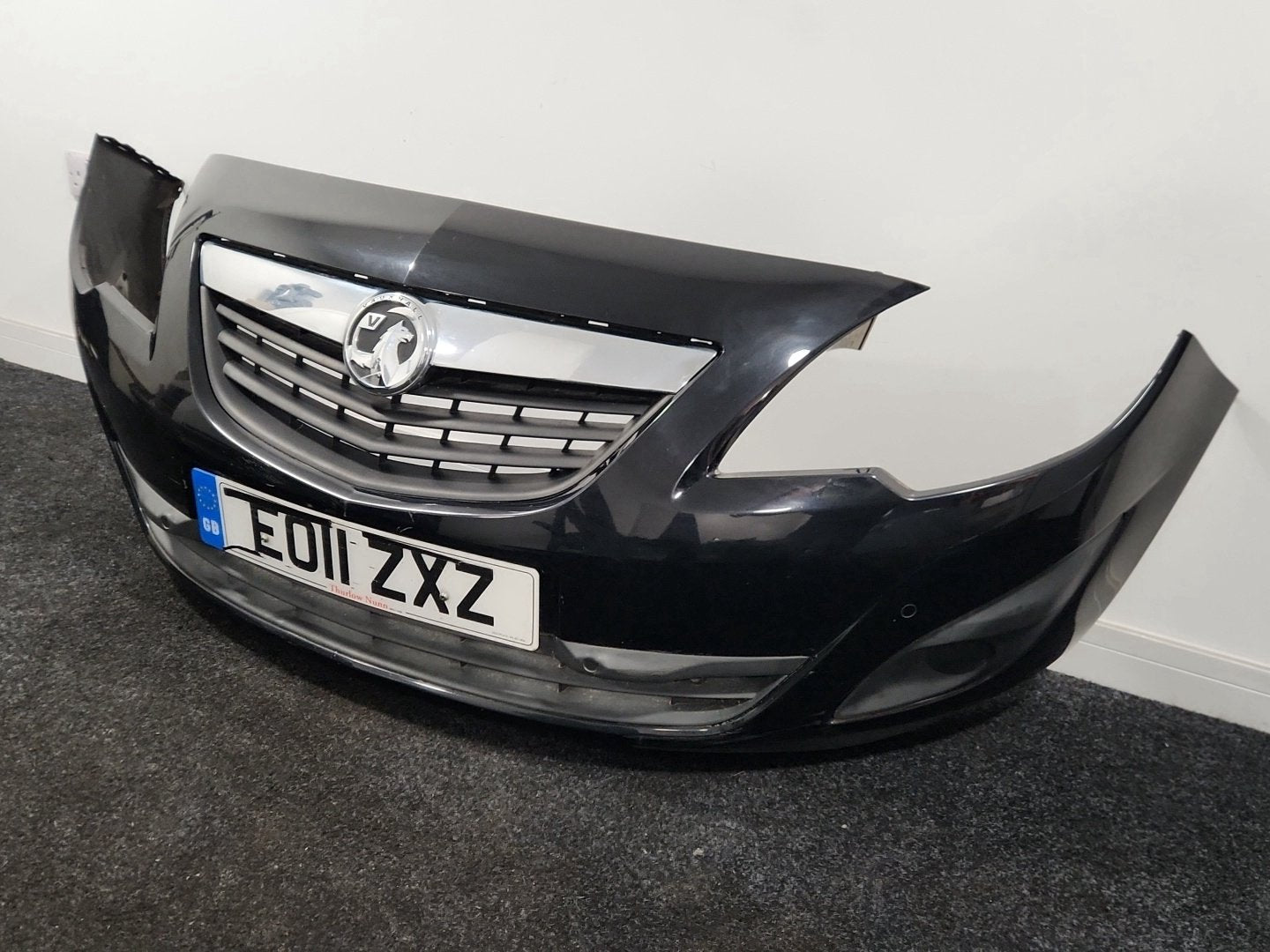 Vauxhall Meriva MK2 (B) (4470) MPV Complete Front Bumper in Black Sapphire GBG