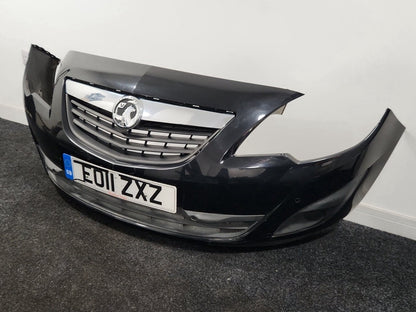 Vauxhall Meriva MK2 (B) (4470) MPV Complete Front Bumper in Black Sapphire GBG