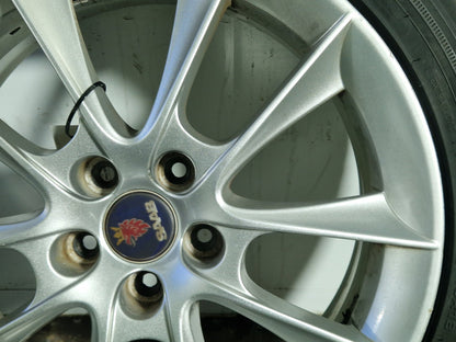 Saab 9-3 MK2 (440) 18" Alloy Wheel with Tyre ~6mm 225/45/18 12763042