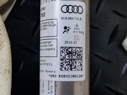 10-18 AUDI A7 4G S-LINE PASSENGER / LEFT SIDE ROOF CURTAIN SAFETY BAG 4G8880741
