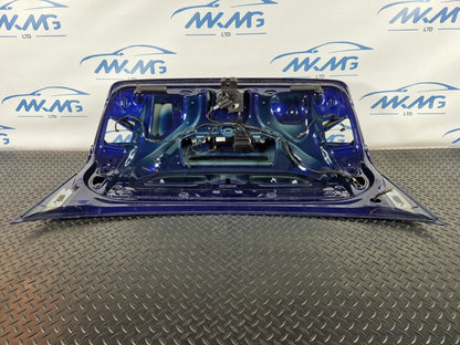 12-17 AUDI S5 CONVERTIBLE REAR TAILGATE BOOT LID IN BLUE LX5P 8F0827023D
