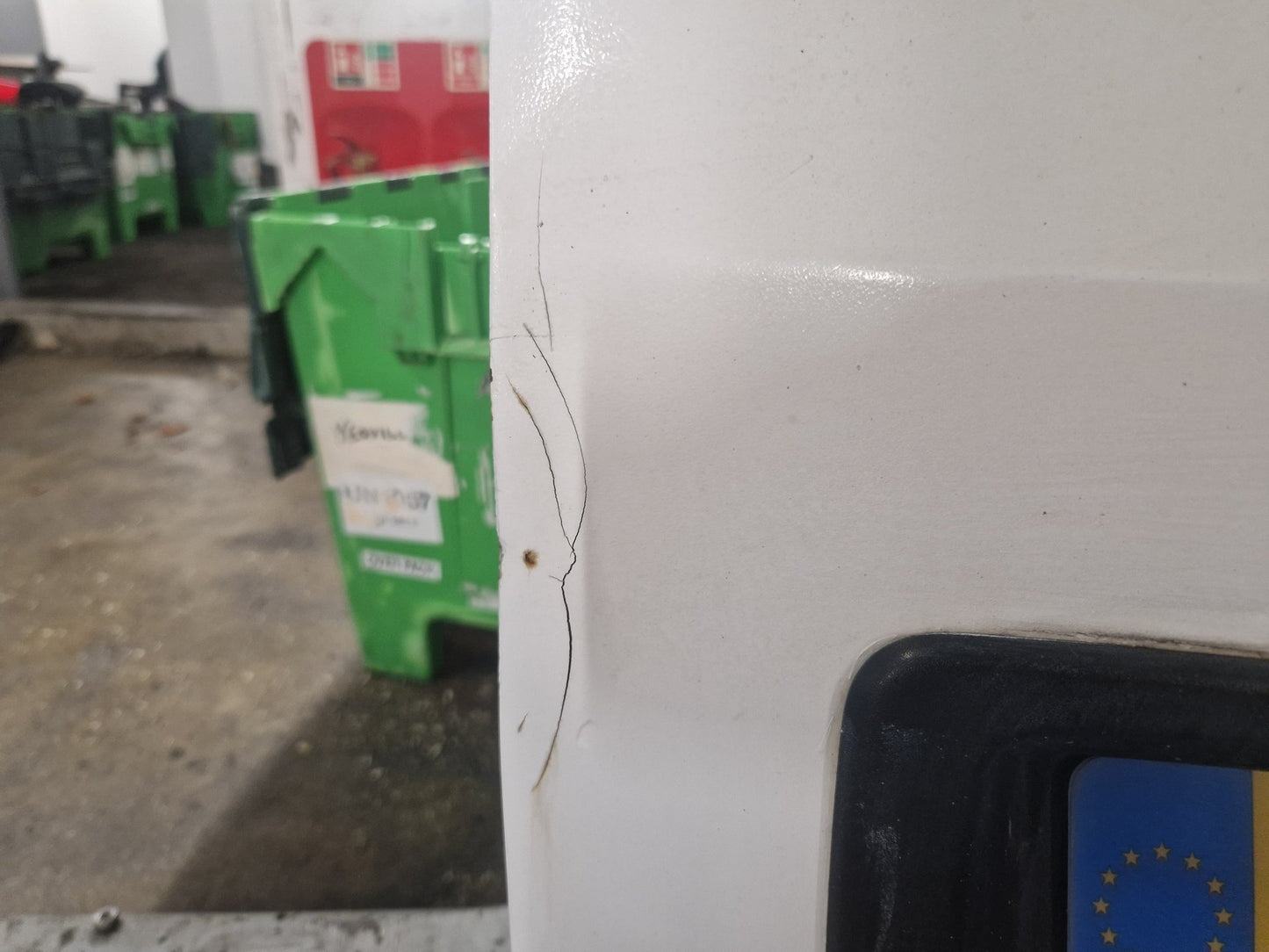 Fiat Doblo MK2 FL (263-1) Cargo Van Rear Left Passenger Complete Door in White