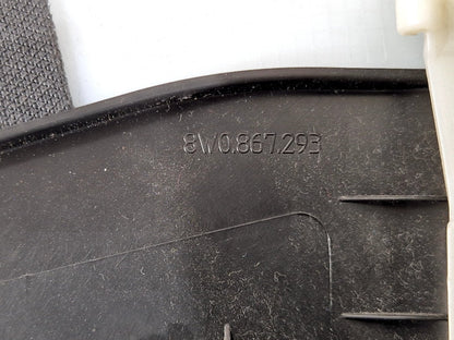 16-19 AUDI A4 B9 LEFT PASSENGER SIDE UPPER B PILLAR TRIM COVER PANEL 8W0867243D