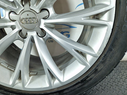 10-17 AUDI A8 4H GENUINE 19" ALLOY WHEEL 9J ET33 & TYRE 255 45 R19 4H0601025G