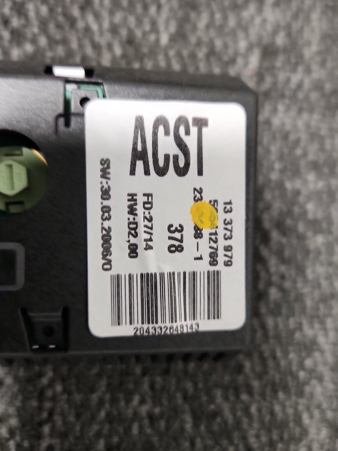 Vauxhall Corsa MK3 (D) (4400) Hatchback Genuine Multi-Function Display 13373979