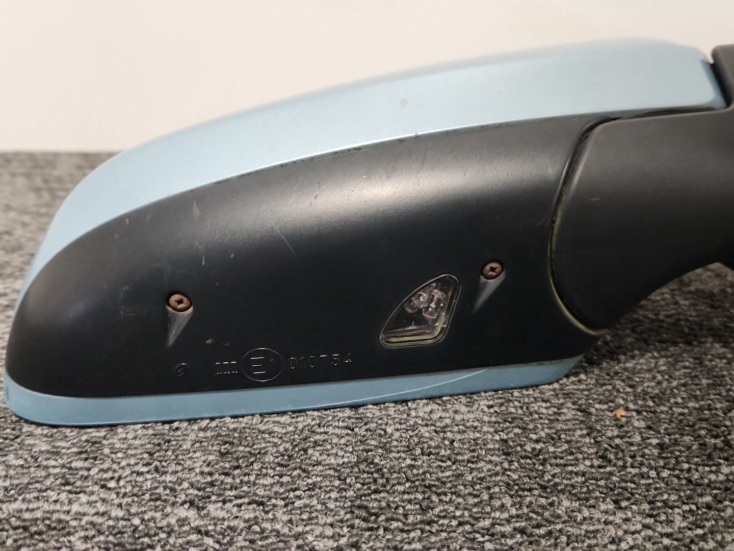 Audi A6 Quattro MK3 (4F) (C6) Estate Front Right Door Wing Mirror in Blue G9/Y5R