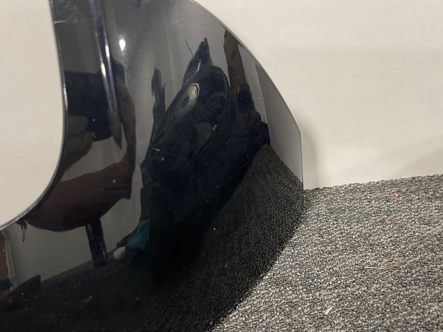 Ford Fiesta MK7 Hatchback Genuine Rear Spoiler in Black Panther Black (Metallic)