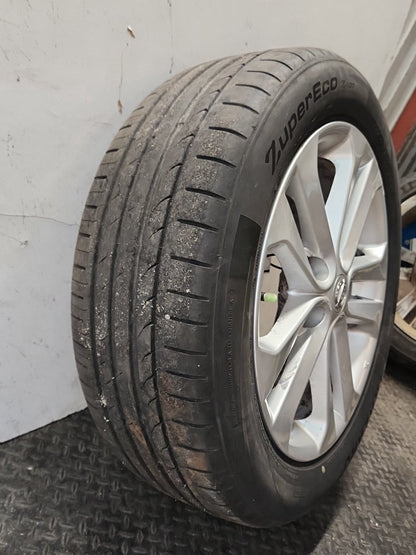 Nissan Juke MK1 (F15) 17" Alloy Wheel with Tyre 215/55/17 ~5mm