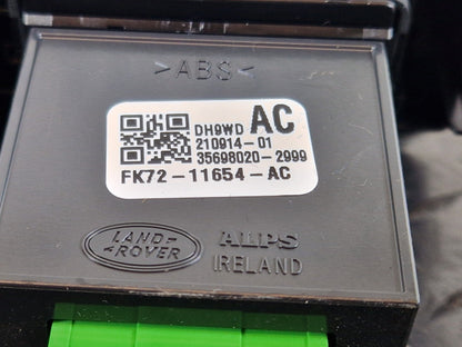19-ON RANGE ROVER EVOQUE L551 GENUINE TAILGATE RELEASE SWITCH FK72-11654-AC