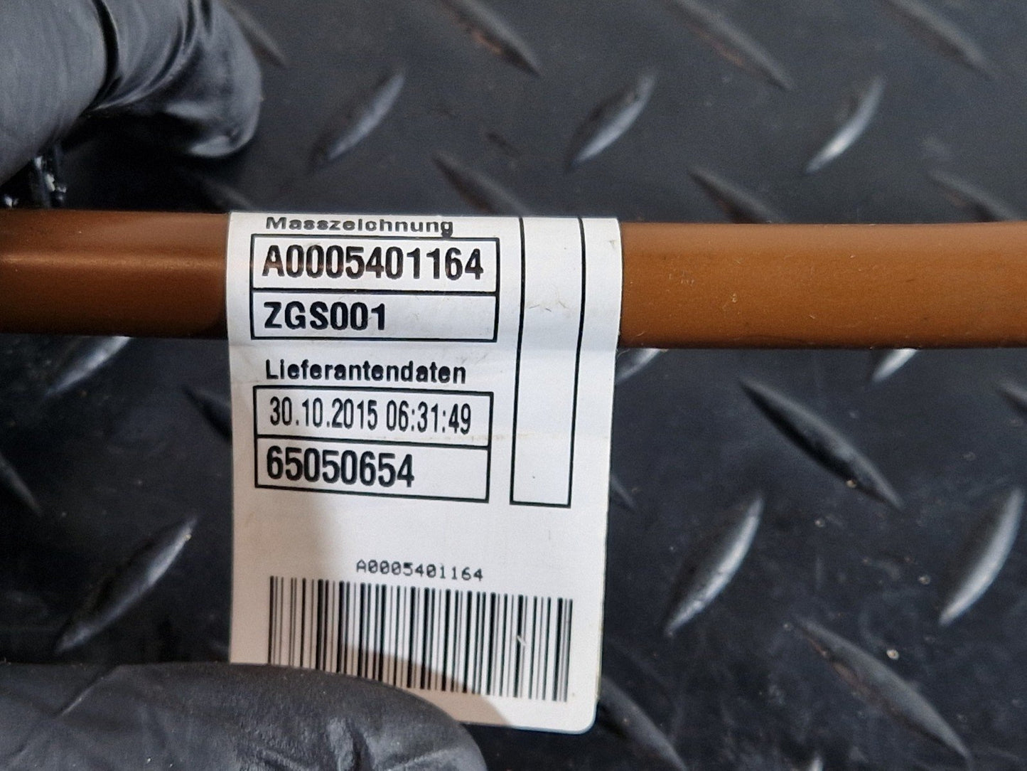 16-19 MERCEDES BENZ GLE W166 EQUIPOT BONDING LINE WIRE CABLE A0005401164