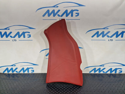 12-18 BMW 4 SERIES F36 REAR SEAT BENCH RIGHT LEATHER COVER KORAL RED 7347533