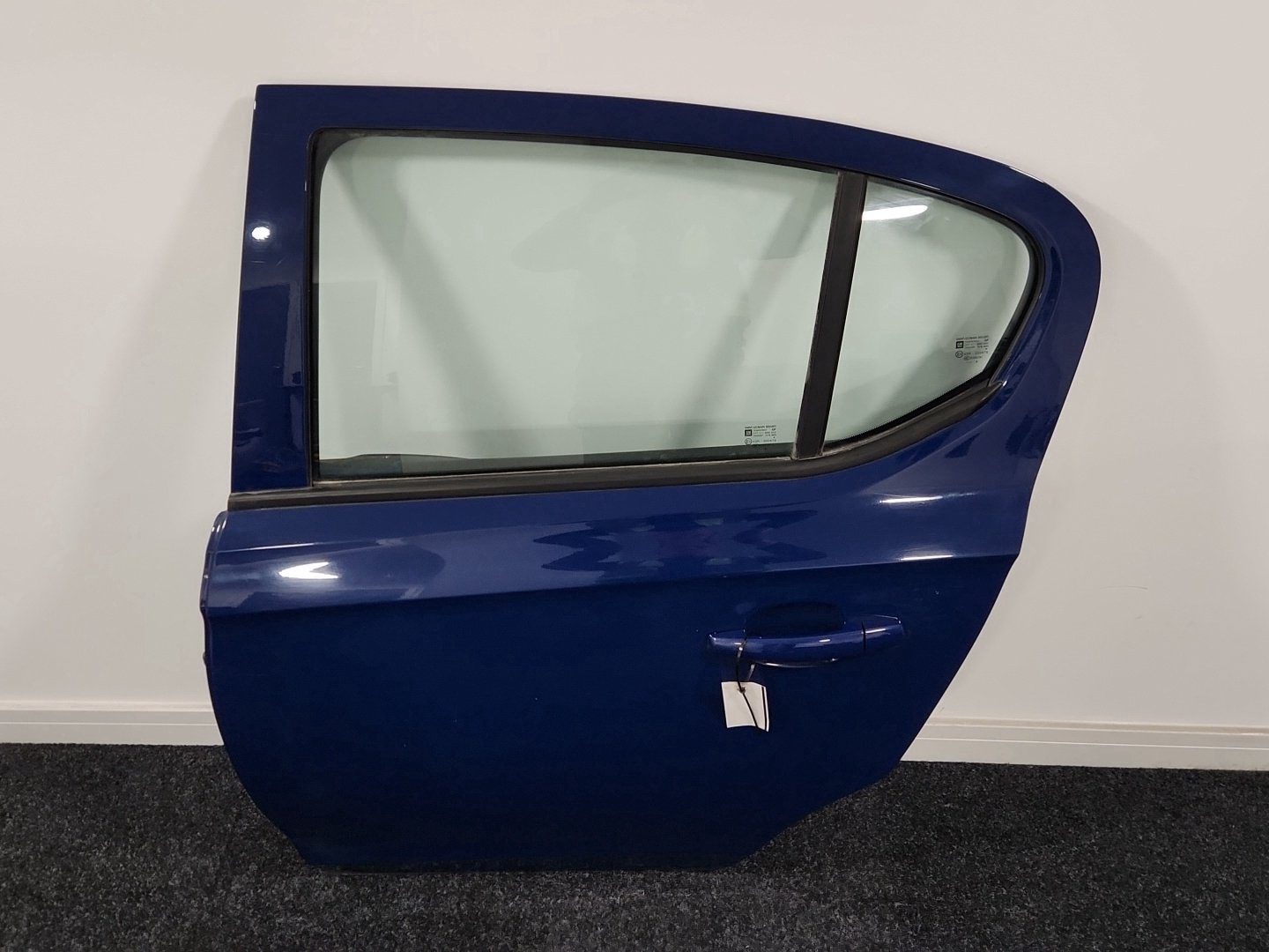 Vauxhall Corsa MK4 (E) (4500) Hatchback Rear Left N/S Complete Door in Blue