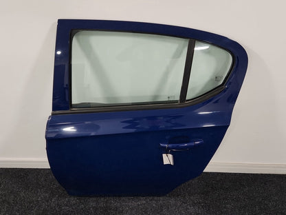 Vauxhall Corsa MK4 (E) (4500) Hatchback Rear Left N/S Complete Door in Blue