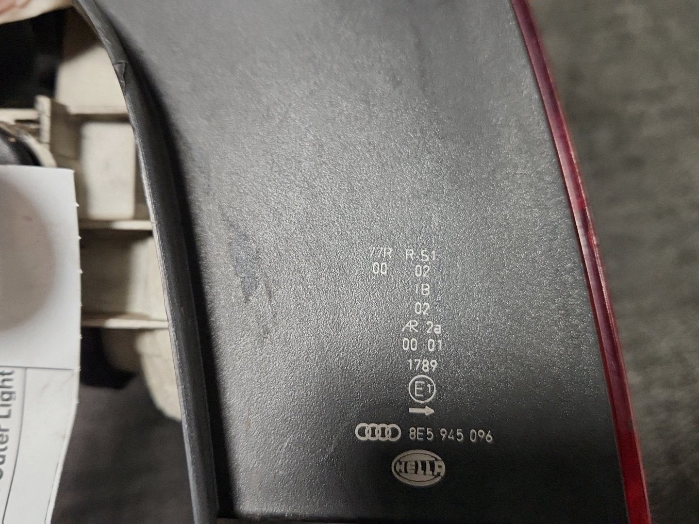2006 Audi A4 B7 Genuine Rear Right O/S Driver Outer Tail Light