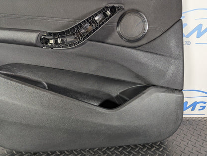 16-22 BMW X1 F48 FRONT PASSENGER SIDE DOOR CARD PANEL IN BLACK
