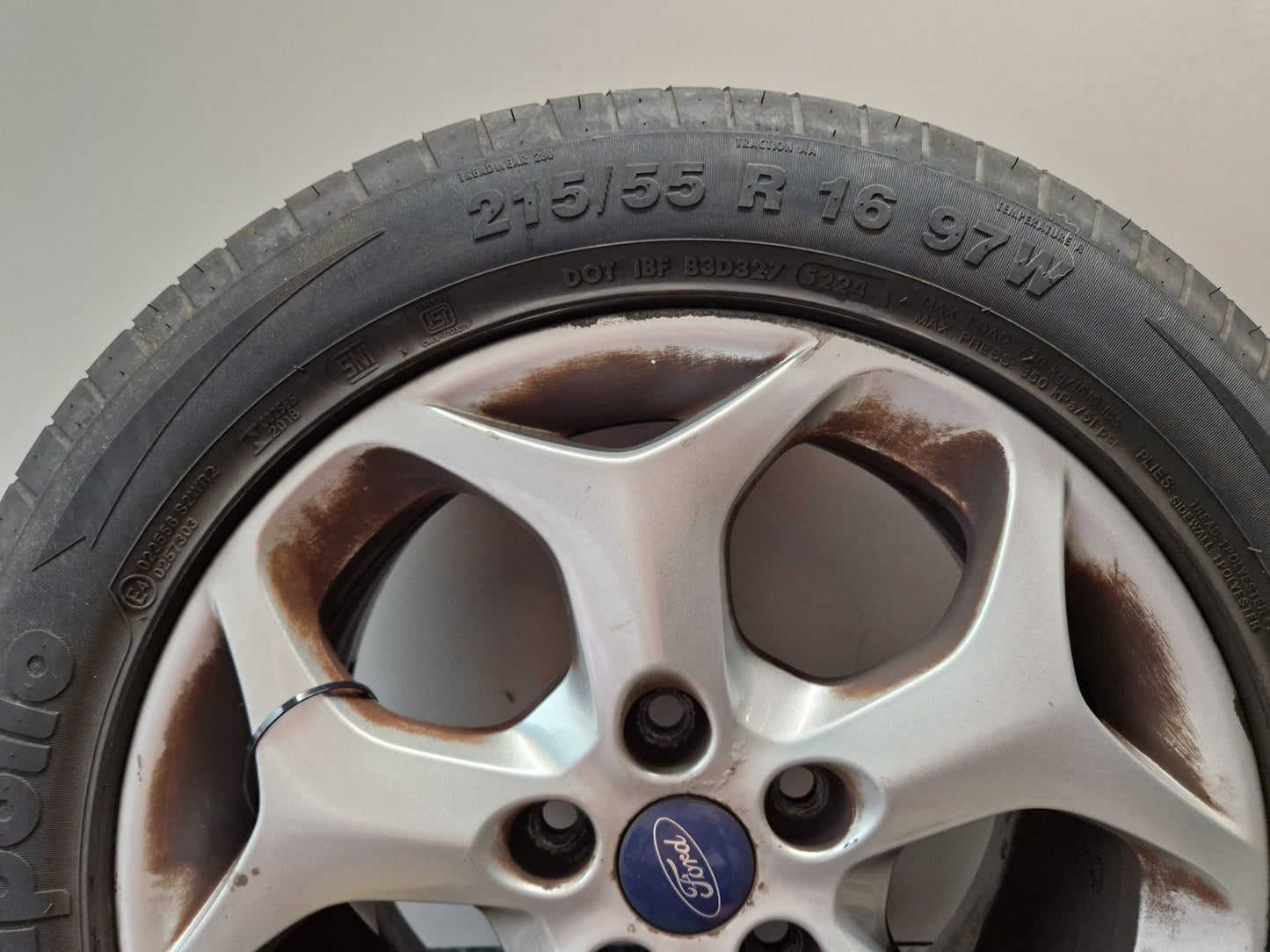 Ford C-Max MK2 (C344) 16" Alloy Wheel with Tyre 215/55/16 ~4mm
